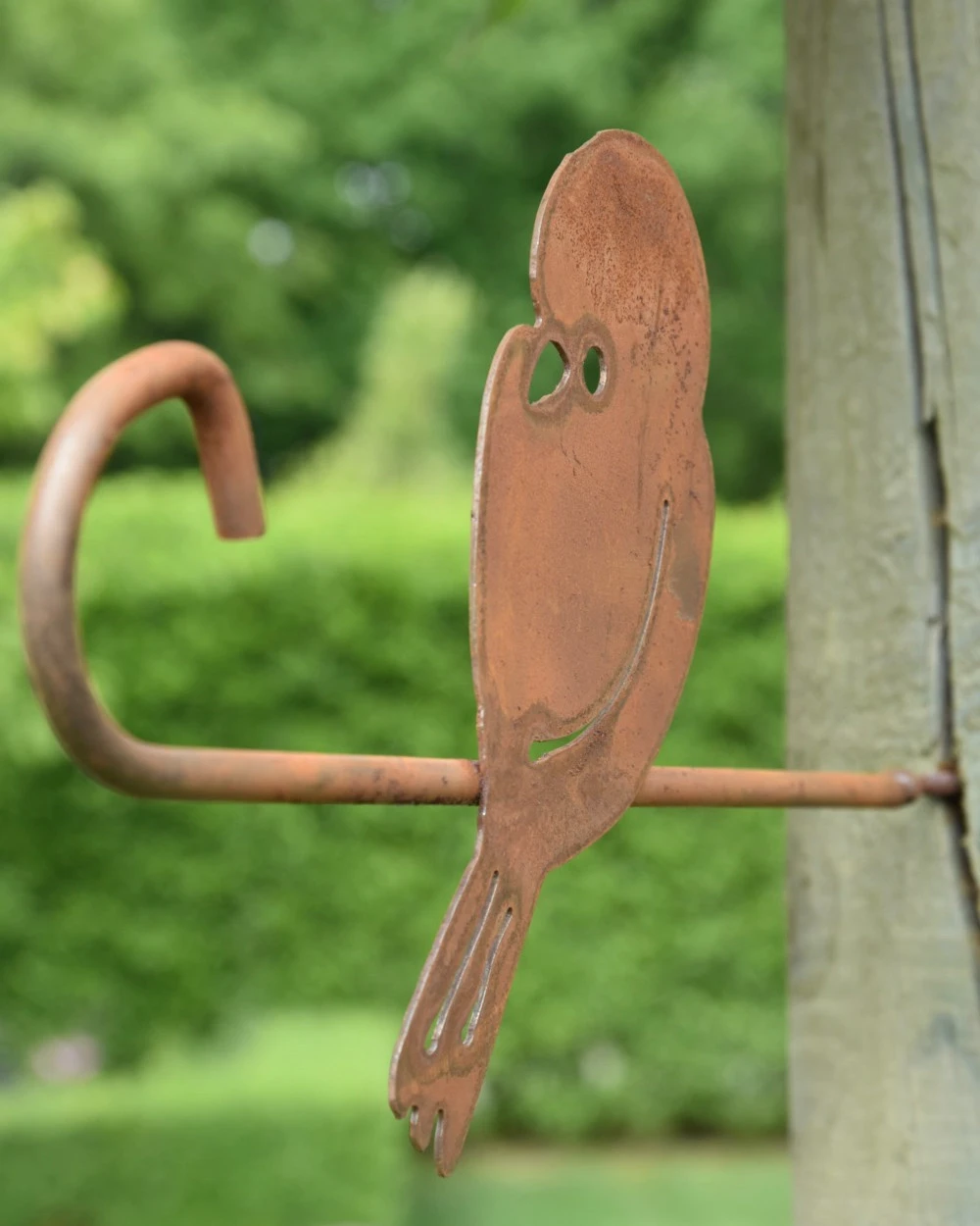 Vogel Voederhaak Van Metaal Met Musje 3 Vogel Voederhaak Van Metaal Met Musje
