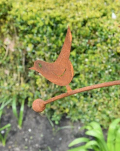 Vogelwip Tuin Prikker Van Ecoroest Met 5 Vogeltjes -Bekend Decoratie Winkel vogelwip tuin prikker van ecoroest met 5 vogeltjes 3