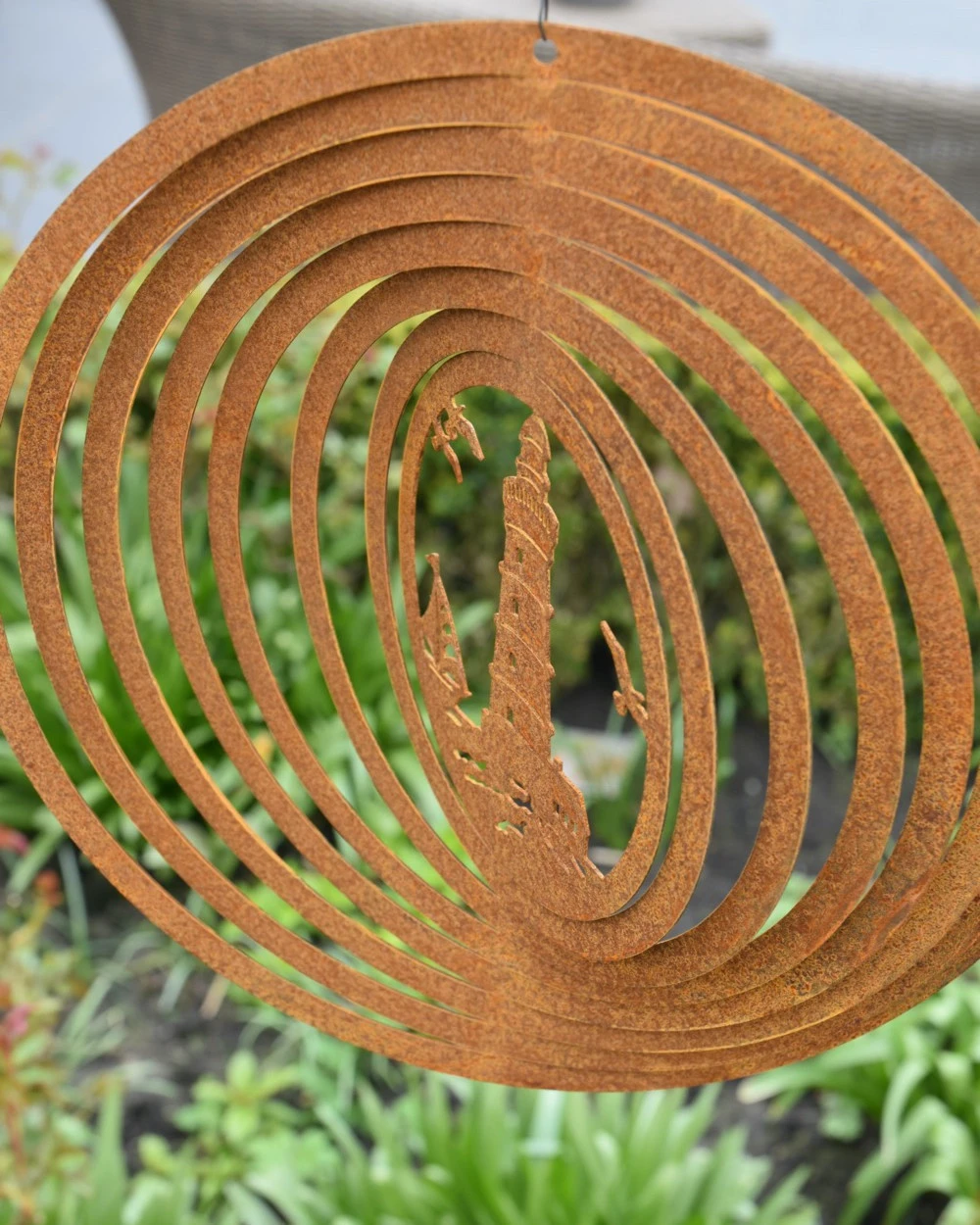 Wind Vanger Rond Vuurtoren Met Bootje En Meeuwen Ecoroest 9 Wind Vanger Rond Vuurtoren Met Bootje En Meeuwen Ecoroest - Afbeelding 7