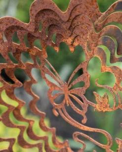 Wind Vanger Vlinder In Bloem Ecoroest -Bekend Decoratie Winkel wind vanger vlinder in bloem ecoroest 2