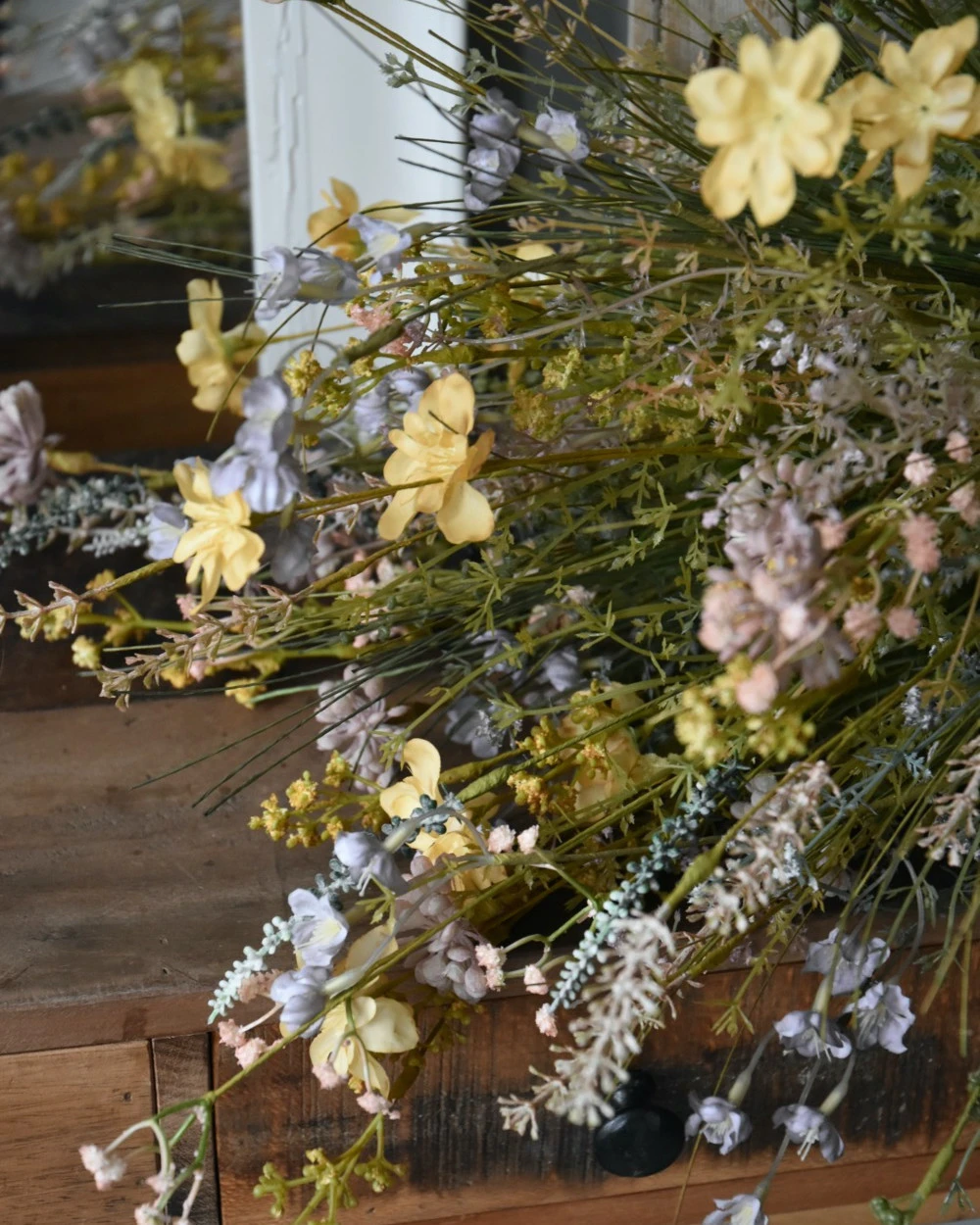 Zacht Vrolijk Pastel Gemengd Veldboeket Zijde/kunst, IB Laursen 5 Zacht Vrolijk Pastel Gemengd Veldboeket Zijde/kunst, IB Laursen - Afbeelding 3