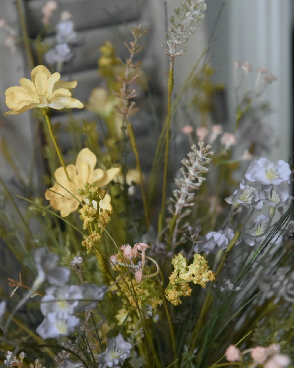 Zacht Vrolijk Pastel Gemengd Veldboeket Zijde/kunst, IB Laursen 7 Zacht Vrolijk Pastel Gemengd Veldboeket Zijde/kunst, IB Laursen - Afbeelding 5