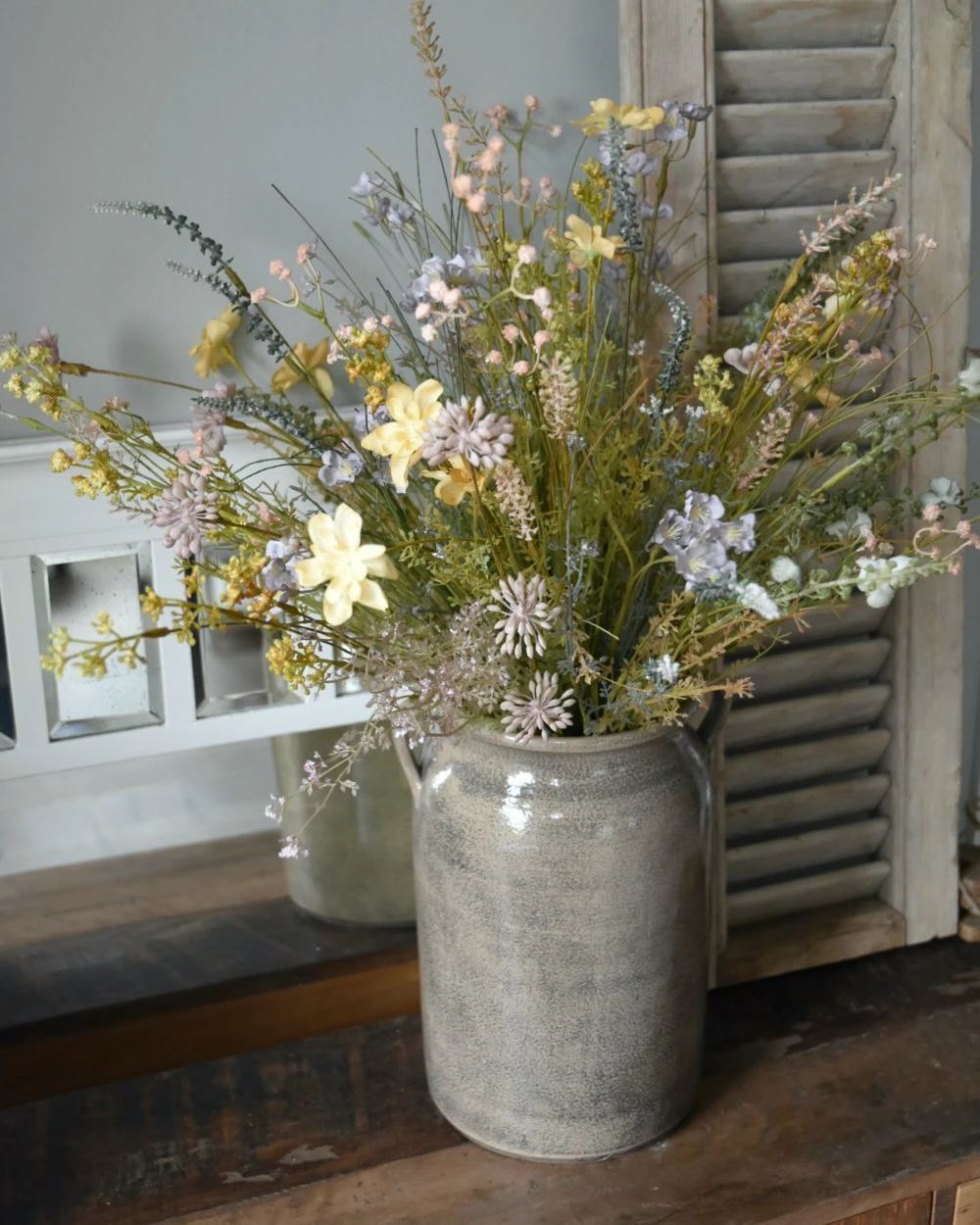 Zacht Vrolijk Pastel Gemengd Veldboeket Zijde/kunst, IB Laursen 3 Zacht Vrolijk Pastel Gemengd Veldboeket Zijde/kunst, IB Laursen