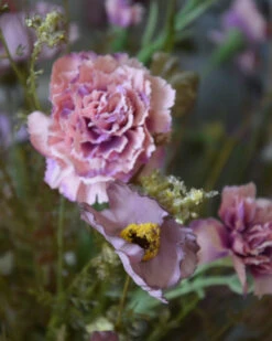 Zijde Pluk Veldboeket In Lila En Grijs Groenen -Bekend Decoratie Winkel zijde pluk veldboeket in lila en grijs groenen 3