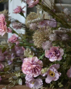 Zijde Pluk Veldboeket In Lila En Grijs Groenen -Bekend Decoratie Winkel zijde pluk veldboeket in lila en grijs groenen 4