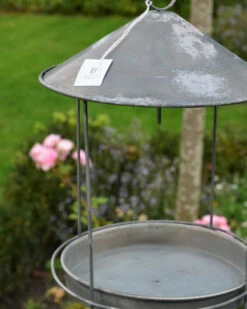 Zink Vogel Voederhuisje Rond -Bekend Decoratie Winkel zink vogel voederhuisje rond ib laursen 6