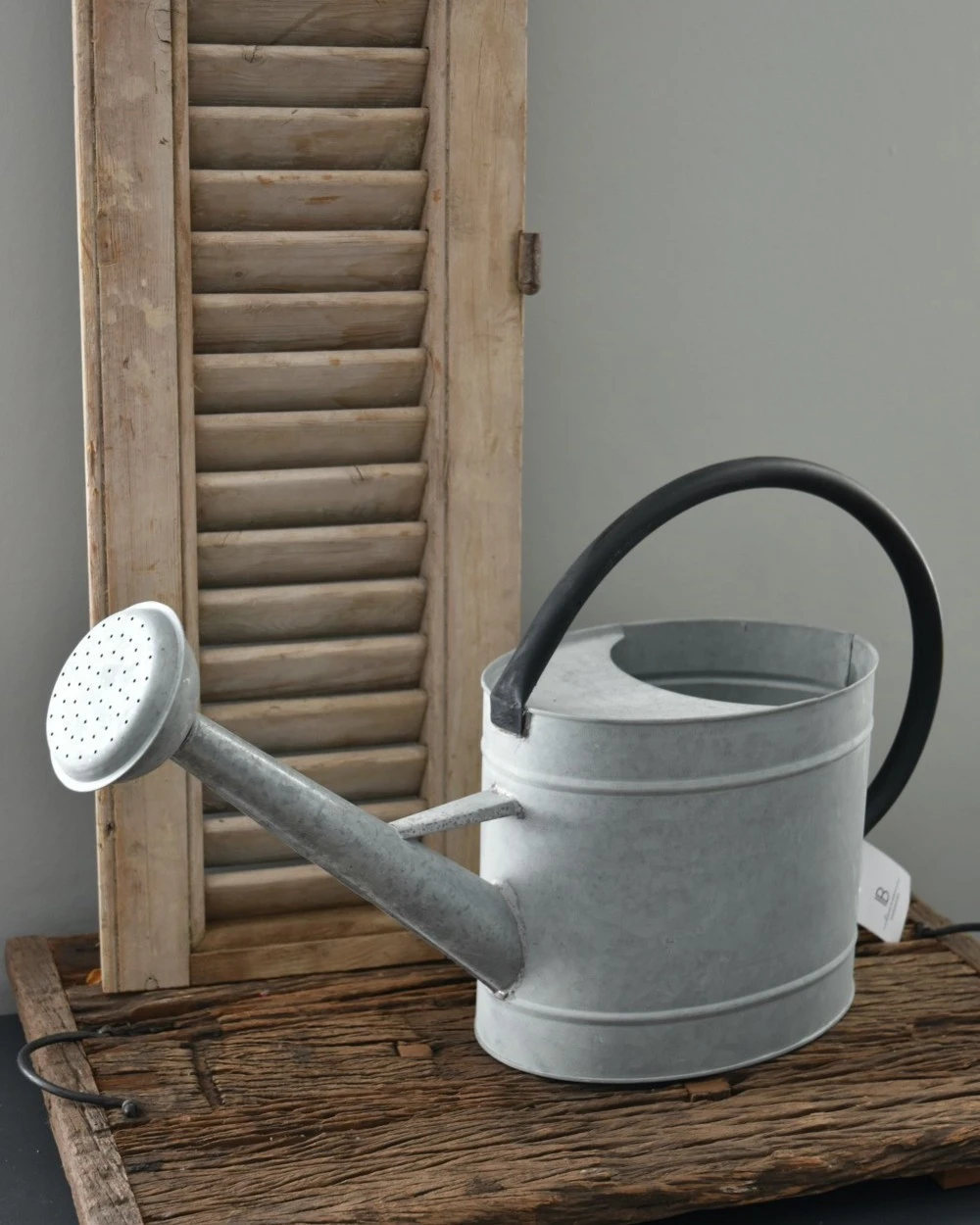 Zinken Gieter Met Zwart Handvat, IB Laursen 3 Zinken Gieter Met Zwart Handvat, IB Laursen