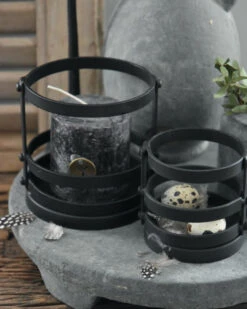 Zwart Metalen Houder Atmosphere Groot, Brynxz -Bekend Decoratie Winkel zwart metalen houder atmosphere groot brynxz 3