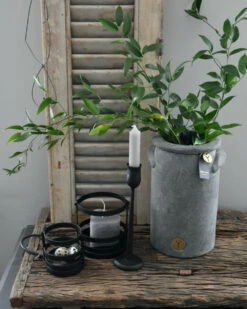 Zwart Metalen Houder Atmosphere Groot, Brynxz -Bekend Decoratie Winkel zwart metalen houder atmosphere groot brynxz 5