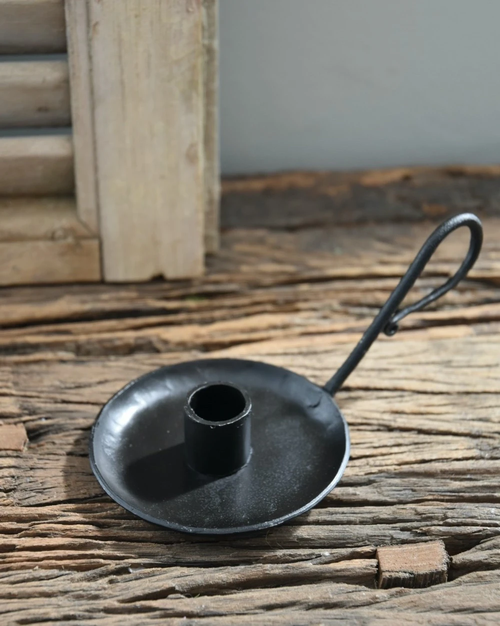 Zwarte Metalen Kandelaar Met Oor, IB Laursen 9 Zwarte Metalen Kandelaar Met Oor, IB Laursen - Afbeelding 7